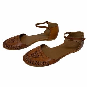 Josey Huarache women’s Tan Sandals -Sz 8